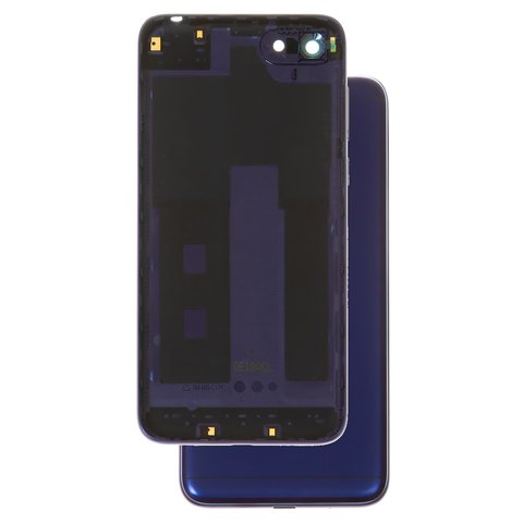 Panel trasero de carcasa puede usarse con Huawei Y5 2018 , Y5 Prime 2018 , azul, Logo Honor