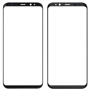 Vidrio de carcasa puede usarse con Samsung G955F Galaxy S8 Plus, negro