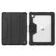 Funda Nillkin Bumper iPad Leather Cover puede usarse con Apple iPad Pro 12.9 2015 (1h Gen), negro, transparente, resistente a golpes, libro, con estampado, plástico, A1895/A1876/A1983 (2018 Version), #6902048171220