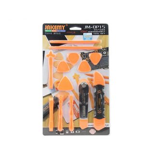 Juego de herramientas para desarmar dispositivos electrónicos Jakemy JM OP15 13 uds. 