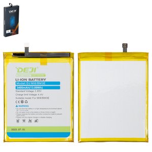 Batería Deji BM3E puede usarse con Xiaomi Mi 8, Li ion, 3.85 V, 3400 mAh