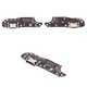 Cable flex puede usarse con Motorola Moto E22, Moto E22i, del micrófono, del conector de carga, placa del cargador, XT2239