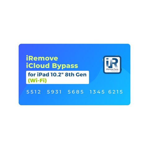 iRemove iCloud Bypass para iPad 10.2" 8th Gen Wi Fi
