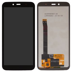 Pantalla LCD puede usarse con Blackview BV5500, BV5500 Pro, negro, sin marco, High Copy, FPC Y87854