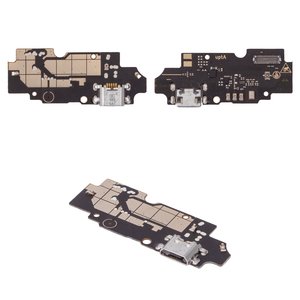 Cable flex puede usarse con ZTE Blade A3 2020 , del conector de carga, con micrófono, con componentes, High Copy, placa del cargador