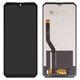 Pantalla LCD puede usarse con Oukitel WP28S, negro, sin marco, High Copy, F653327VA / FPC-Y90071 V01