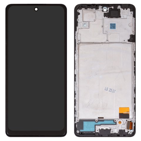 Pantalla LCD puede usarse con Xiaomi Redmi Note 10 Pro, Redmi Note 10 Pro Max, negro, con marco, Copy, TFT , M2101K6G
