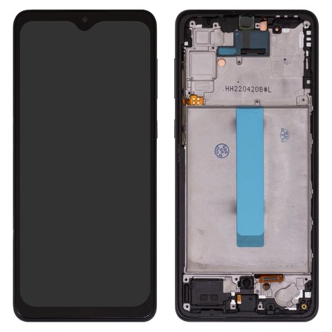 Pantalla LCD puede usarse con Samsung A336 Galaxy A33 5G, negro, con marco, Copy, con borde ancho, TFT 