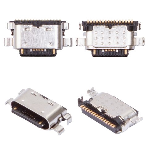 Conector de carga puede usarse con Infinix GT 20 Pro X6871 , Note 40 X6853 , Note 40 Pro X6850 , Note 50 Pro 4G X6855 , Zero 30 4G X6731B , Zero 30 5G X6731 , 16 pin, USB tipo C