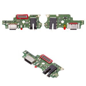 Cable flex puede usarse con Infinix Hot 40 X6836 , Hot 40 Pro X6837 , del conector de carga, con componentes, Original PRC , placa del cargador