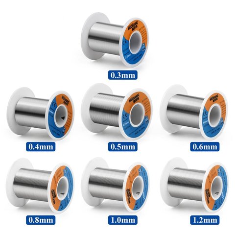 Estaño Mechanic HX T100, Sn 63% , Pb 37%, flux 1 3%, 1,2 mm, 200 g