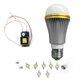 Комплект для збирання світлодіодної лампи SQ-Q52 7 Вт (теплий білий, E27)