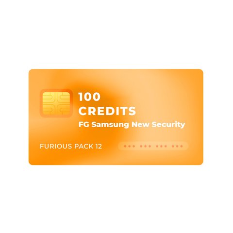 100 кредитів FG Samsung New Security для власників Furious PACK 12