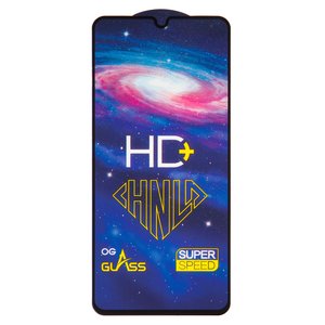 Захисне скло All Spares для Samsung A336 Galaxy A33 5G, 0,33 мм 9H, сумісне з чохлом, Full Glue, чорний, HD+