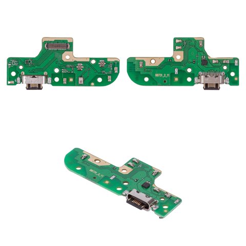 Шлейф для Motorola Moto G9 Power, конектора зарядки, High Copy, плата зарядки