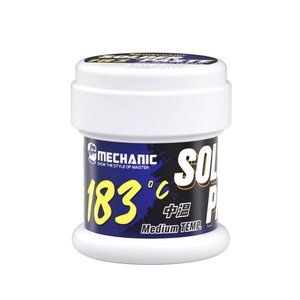 BGA паста Mechanic ZW50, Sn 62%, Pb 35%, 183 °C, 50 г
