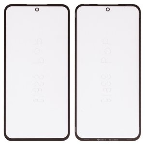 Скло корпуса G+OCA PRO для Samsung A356 Galaxy A35 5G, M356 Galaxy M35, з ОСА плівкою, чорне