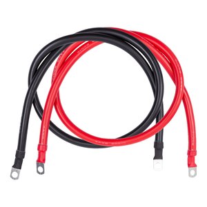 Кабель для соединения аккумулятора с инвертором, 150 А, 1 м, комплект, 4AWG, SC25 8
