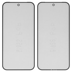 Скло корпуса G+OCA PRO для Google Pixel 9 Pro XL, з ОСА плівкою, чорне