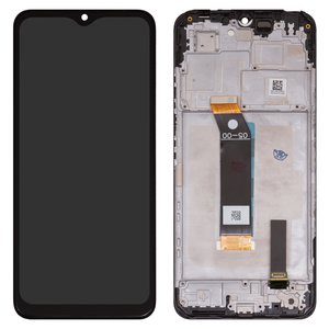 Дисплей для Xiaomi Poco M4 5G, Poco M5 4G, Redmi 10 5G, Redmi Note 11E, черный, с рамкой, High Copy