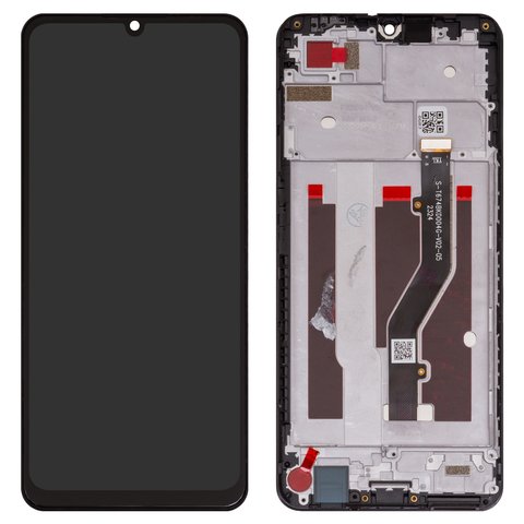 Дисплей для ZTE Blade V40 Vita, чорний, з рамкою, High Copy