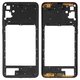 Середня частина корпусу для Samsung A055 Galaxy A05, чорна