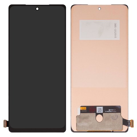 Дисплей для Infinix Camon 40 CM5 , черный, без рамки, Сopy, TFT 