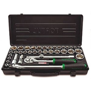 Набір інструментів у кейсі TOPTUL GBB38190