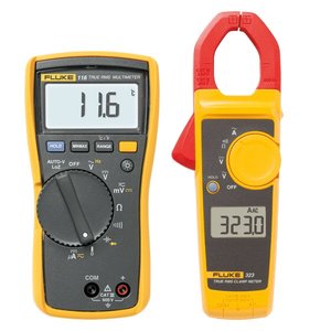 Мультиметр FLUKE 116 у комплекті зі струмовимірювальними кліщами FLUKE 323 4296029 