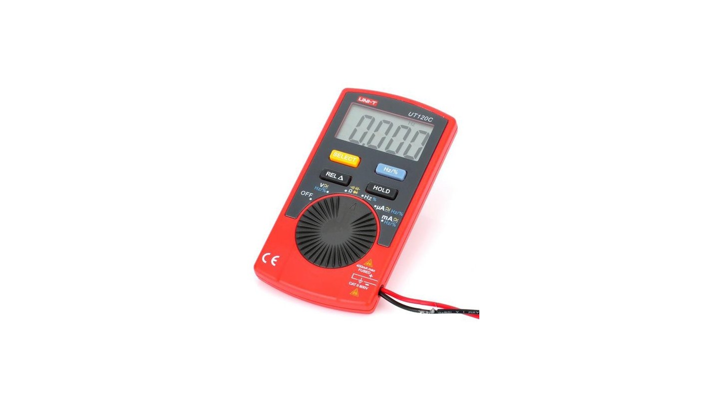Multimètre numérique de poche Uni-T UT120A Auto Range - Chine Multimètre,  voltmètre
